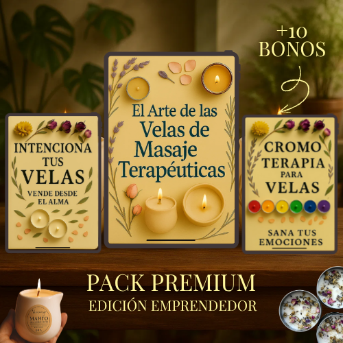 Convierte tus Velas de Masaje en tu Negocio Artesanal con altas ganancias.